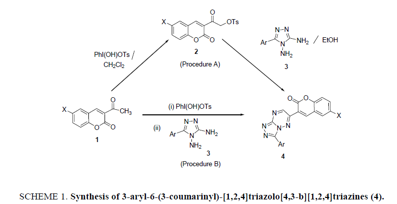 organic-chemistry-Synthesis-coumarinyl-triazolo
